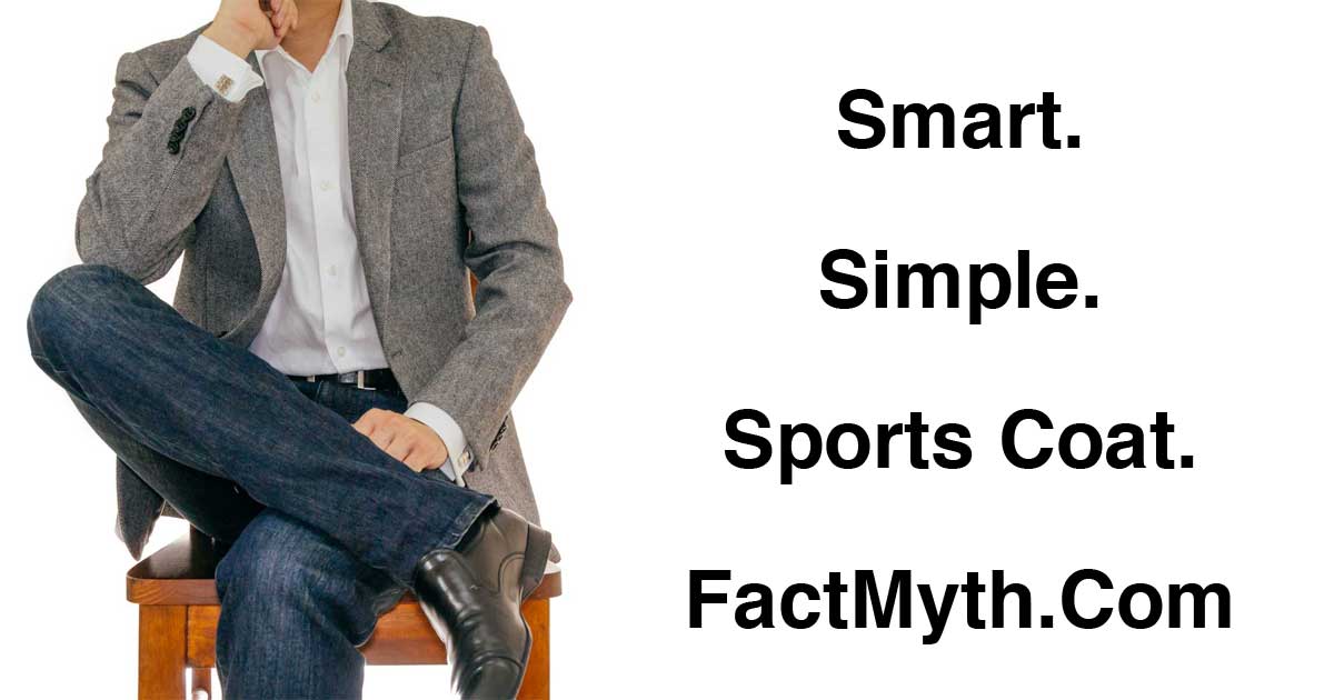 A Sports Jacket Improves Appearance and Perception