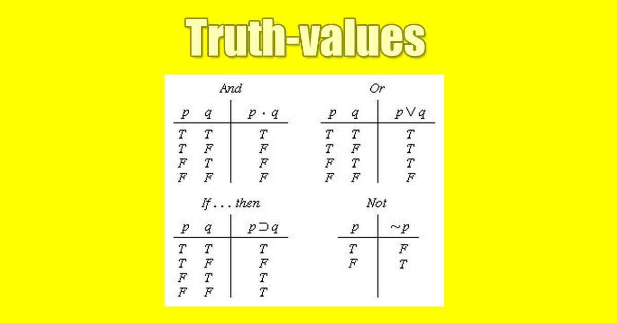 What is a TruthValue? Fact / Myth