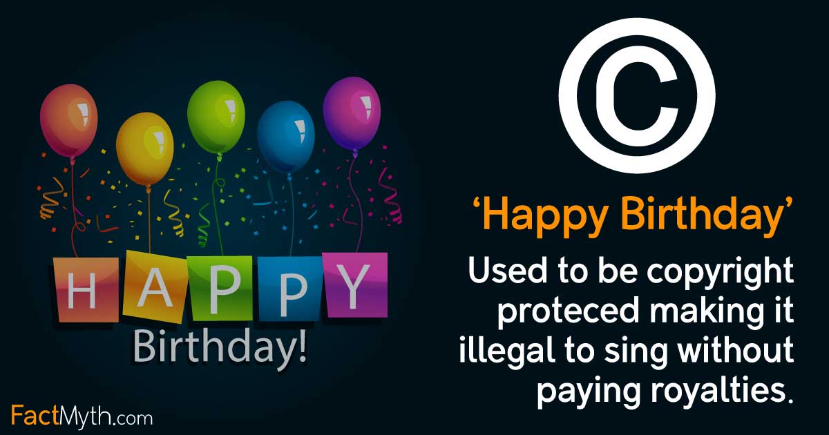 Happy Birthday Was Copyright Protected