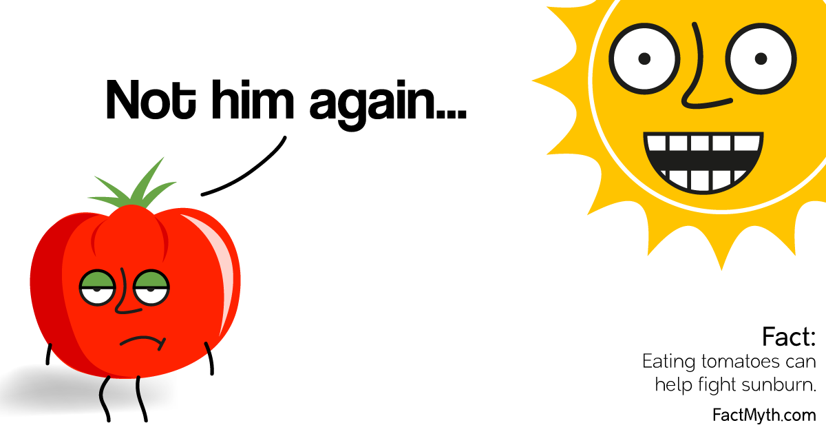 Can Tomatoes Act as a Sunscreen?