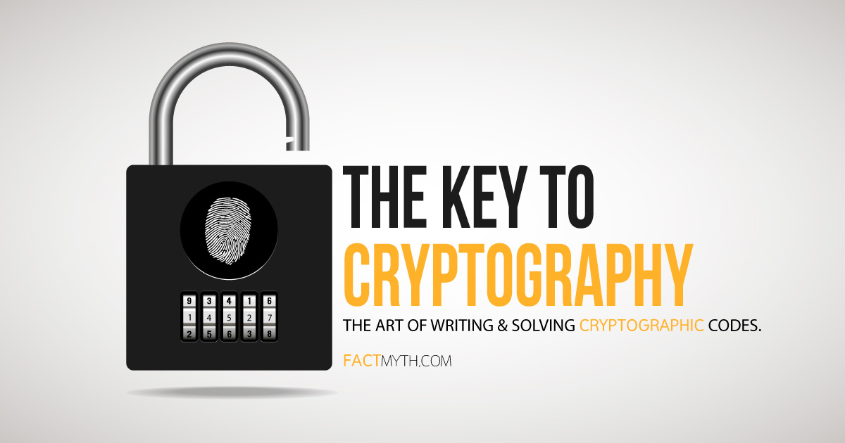 Cryptography is writing and solving codes