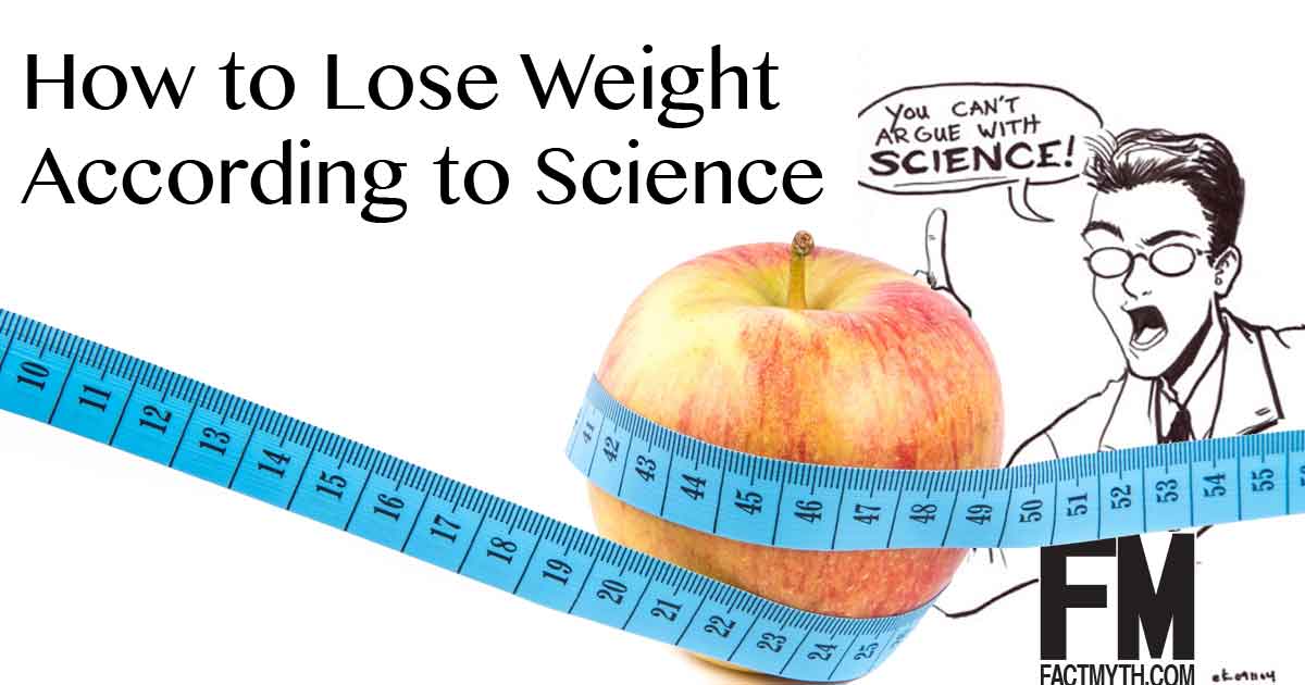 how to lose weight according to science