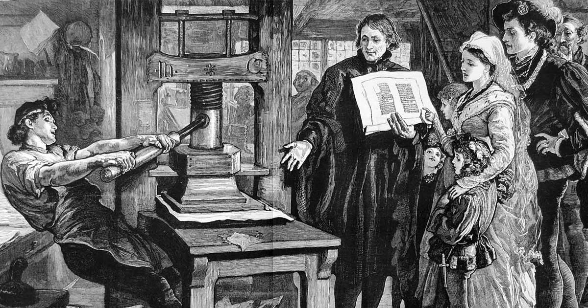 1450: The Printing Press - The Invention of the Printing Press