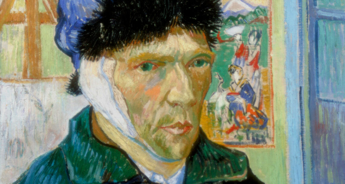 van Gogh ear painting